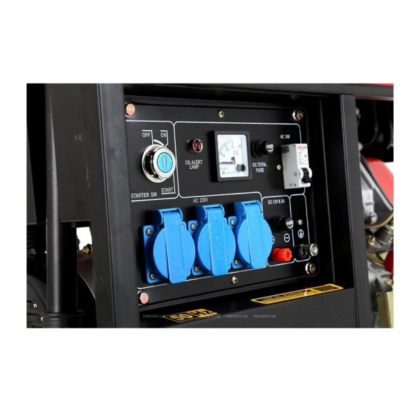Генератор 6,5 kW 12/230 V KWD6500J KD122 Kraft&Dele