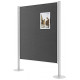 Стаціонарна система перегородок 1345 Magnetoplan Displayboards Набір 1 (1101001)