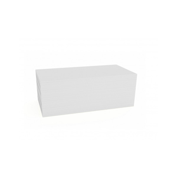 Карточки модерации прямоугольные 200x100 белые Magnetoplan Rectangle White Set (111151500)