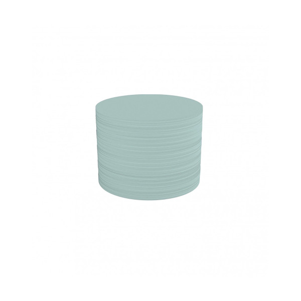Карточки модерации круглые 100 бледно-синие Magnetoplan Round Blue Set (111151603)