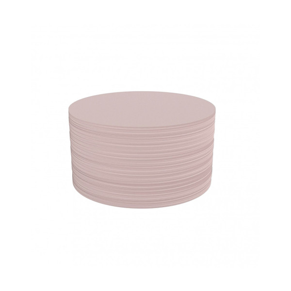 Карточки модерации круглые 140 бледно-розовые Magnetoplan Round Pink Set (111151718)