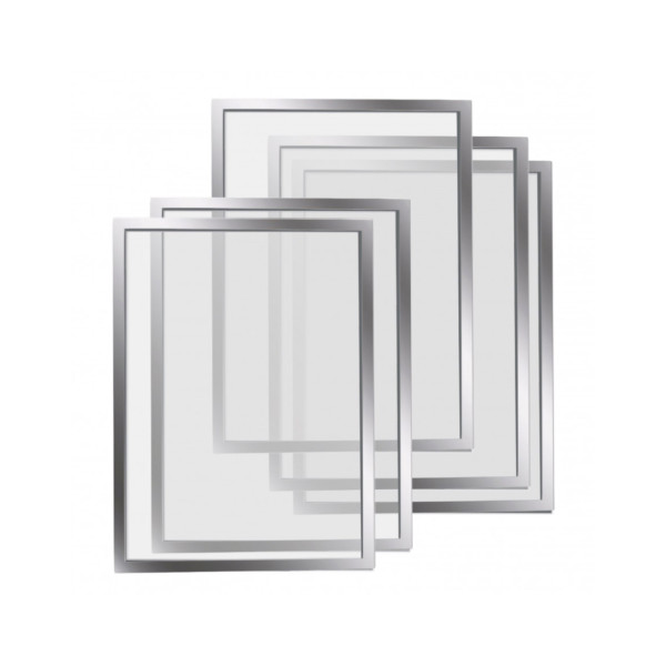 Рамки магнитные A4 серебристые Magnetofix Frame Silver Set (1130332)