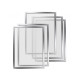 Рамки магнитные A4 серебристые Magnetofix Frame Silver Set (1130332)