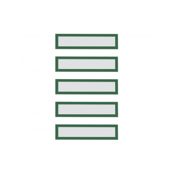 Рамки заголовков магнитные A5/A4 зеленые Magnetofix Frame TOPSIGN Green Set (1131705)