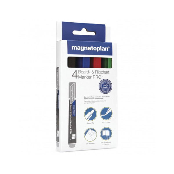Маркеры универсальные разноцветные Magnetoplan PRO+ Assorted Set (12281)