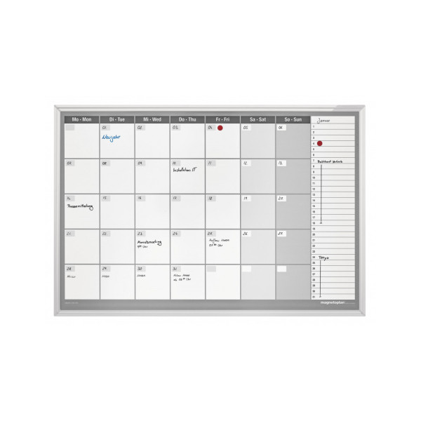 Планировщик месяца 7дн/нед 920x625 Magnetoplan Monthly Planner CC 7WeekDays (1249512HS)