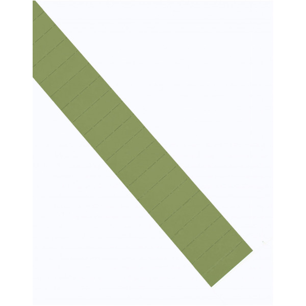 Етикеткові картки 50x15 оливкового кольору Magnetoplan Ferrocard Labels Olive Set (1286209)