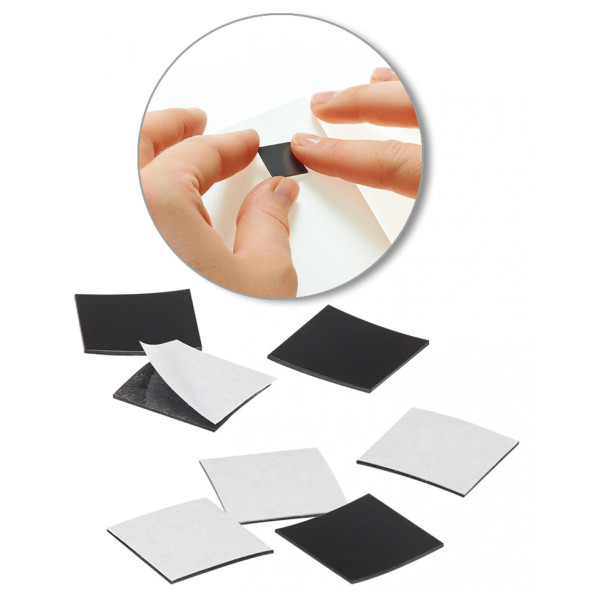 Стикеры-самоклейки магнитные 15x15 Magnetoplan Takkis Set (15501)