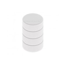 Магниты круглые 34/2 блистер белые Magnetoplan Discofix Magnum White Set (16600400)
