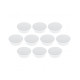 Магниты круглые 40/2.2 белые Magnetoplan Discofix Color White Set (1662000)