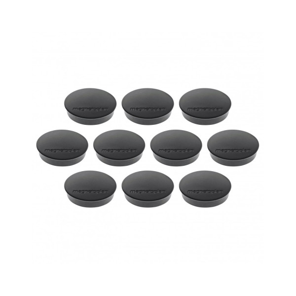 Магниты круглые 30/0.7 черные Magnetoplan Discofix Standard Black Set (1664212)