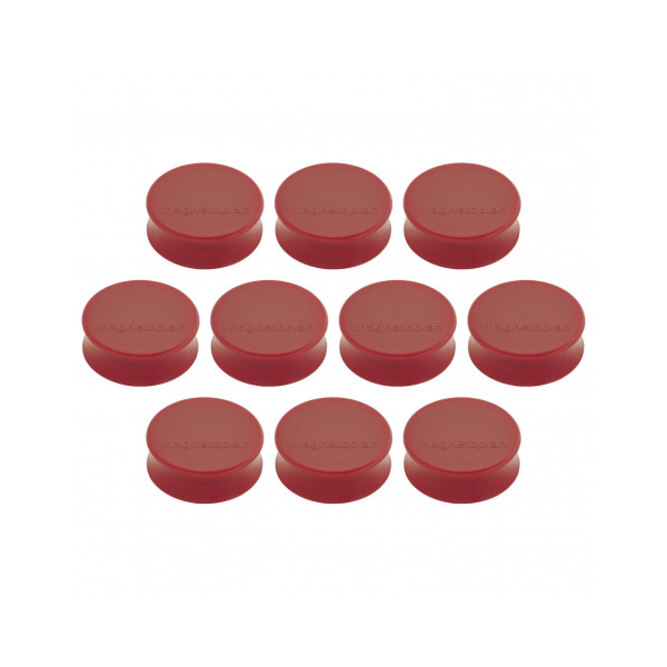 Магниты эргономичные большие 34/2 красные Magnetoplan Ergo Large Red Set (1665006)