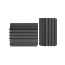 Магниты прямоугольные 55x22/1.3 черные Magnetoplan Rechteck Black Set (1665112)
