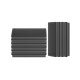 Магниты прямоугольные 55x22/1.3 черные Magnetoplan Rechteck Black Set (1665112)