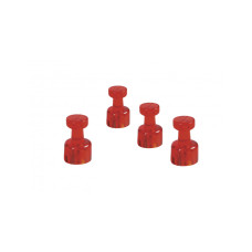 Магниты-гвоздики 11/0.05 красные Magnetoplan Memo-holder Red Set (1666118)