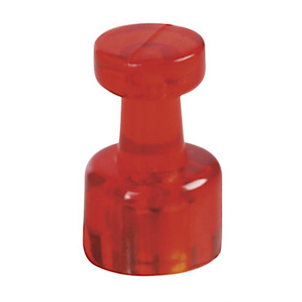 Магниты-гвоздики 11/0.05 красные Magnetoplan Memo-holder Red Set (1666118)