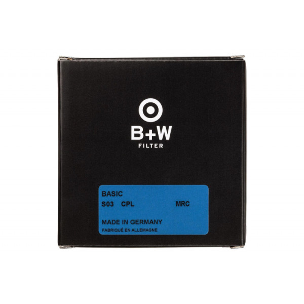 Світлофільтр поляризаційний B+W CIRCULAR POL FILTER MRC BASIC 43 mm ( 1100739 )