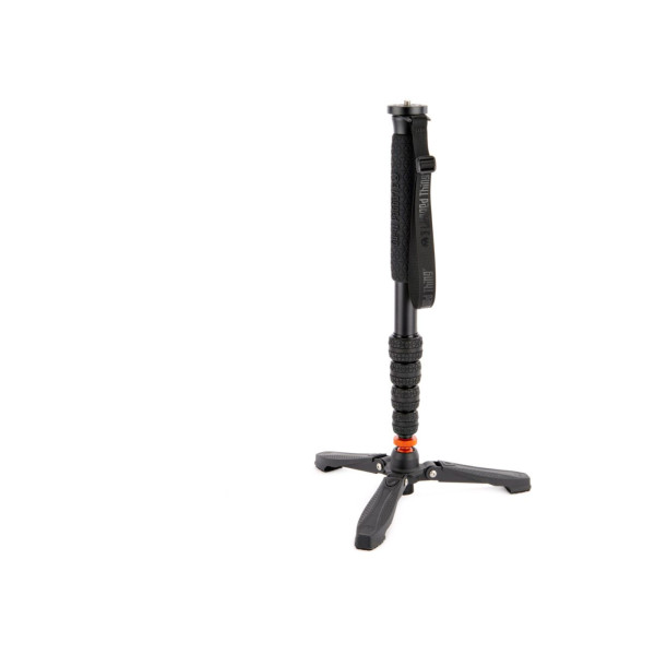 Монопод 3 LEGGED THING Taylor 2.0 Matte Black, Алюмінієвий, 5 секцій, у комплекті з ніжками Docz2 (TAYLORKITDARK2.0)