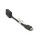 Кабель-переходник PowerPlant міні DisplayPort (Thunderbolt) M — DisplayPort F, 0.2 м