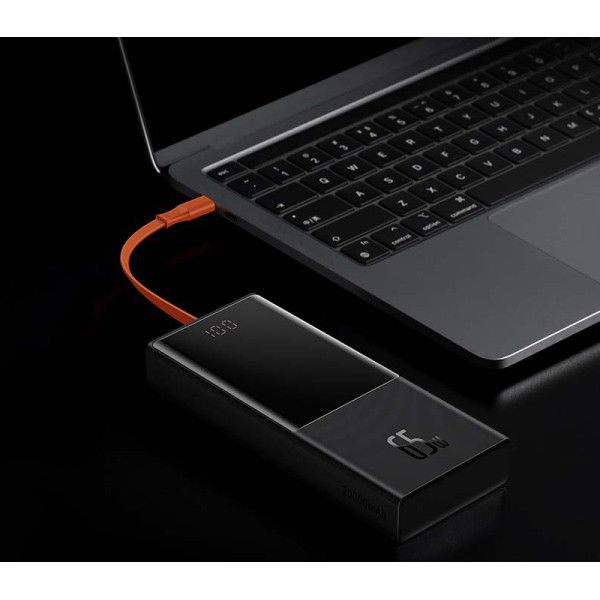 Мобильная батарея Baseus Adaman Metal 20000mAh, PD 65W, USB-C, 2xUSB QC 3.0