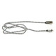 Кабель PowerPlant USB 2.0 AM/Micro B, двосторонній, 1 м, сірий