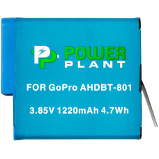 Аккумулятор PowerPlant GoPro AHDBT-801 1220mAh (декодирован)
