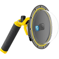 Подводный бокс купол GoPro 13 / 12 / 11 / 10 / 9 с курком Dome Port 30м Telesin GP-DMP-T09