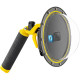Подводный бокс купол GoPro 13 / 12 / 11 / 10 / 9 с курком Dome Port 30м Telesin GP-DMP-T09
