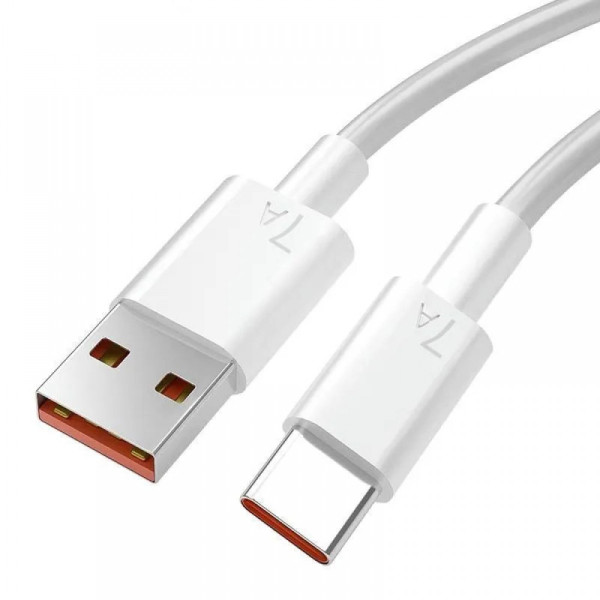 Кабель швидкої зарядки 7А 100Вт 1м Type-C USB Super-Fast Charge QC3.0 AC Prof LP-C7A-1
