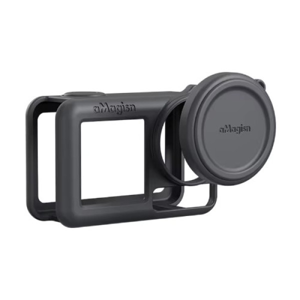 Чохол Action 5 Pro силіконовий з ковпачком та ремінцем aMagisn AA12-A