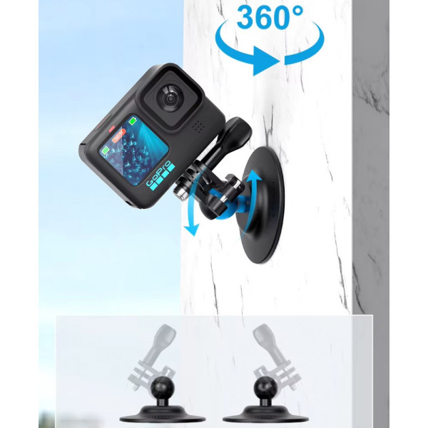 Кріплення для GoPro DJI Action на багаторазовій клейовій основі aMagisn AM16-A