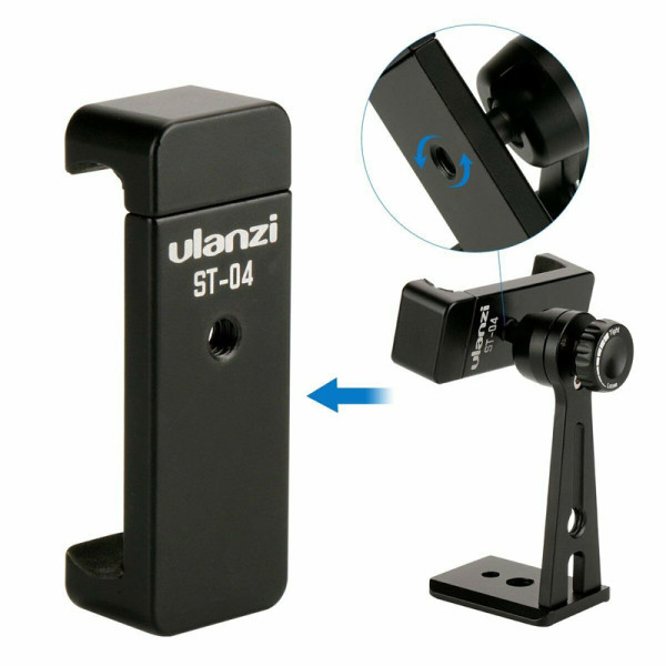Тримач для смартфона Ulanzi ST-04 rotate Black