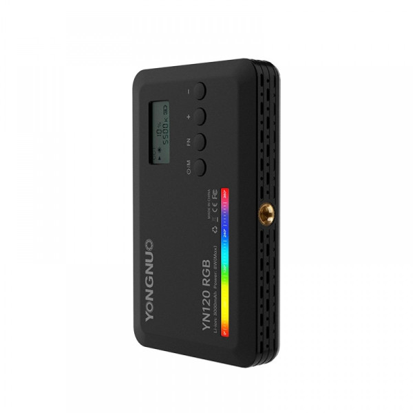 Відеосвітло портативне RGB CRI 95+ 2500K-9900K Yongnuo YN120RGB