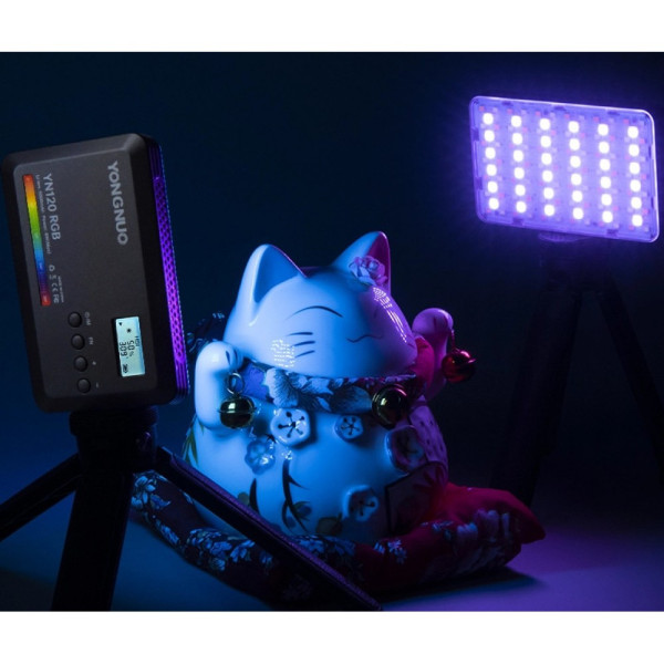 Відеосвітло портативне RGB CRI 95+ 2500K-9900K Yongnuo YN120RGB