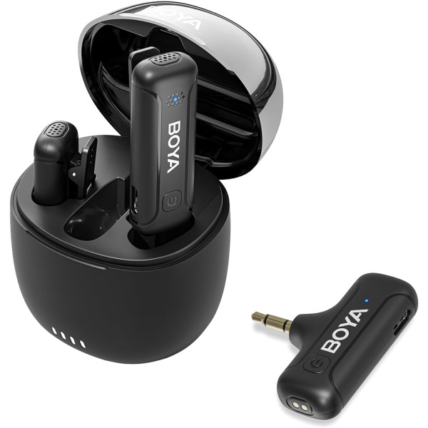 Микрофон Boya BY-WM3T-M2 charging case