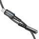 Кабель-адаптер ACEFAST C1-07 USB-C до 3,5 мм з алюмінієвого сплаву для навушників, сірий