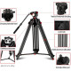 Профессиональный видео штатив Beike QZSD Q880A 193cm