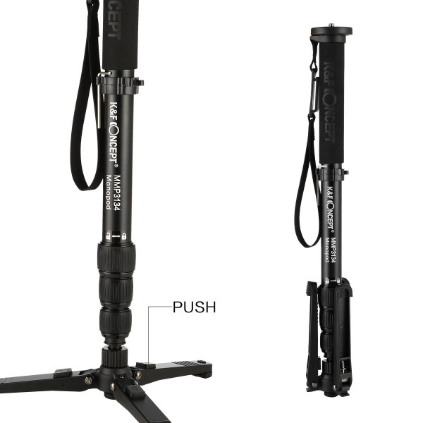 Алюминиевый монопод K&F Concept KF-MMP3134 (Нагрузка 18 кг) (KF09.037)