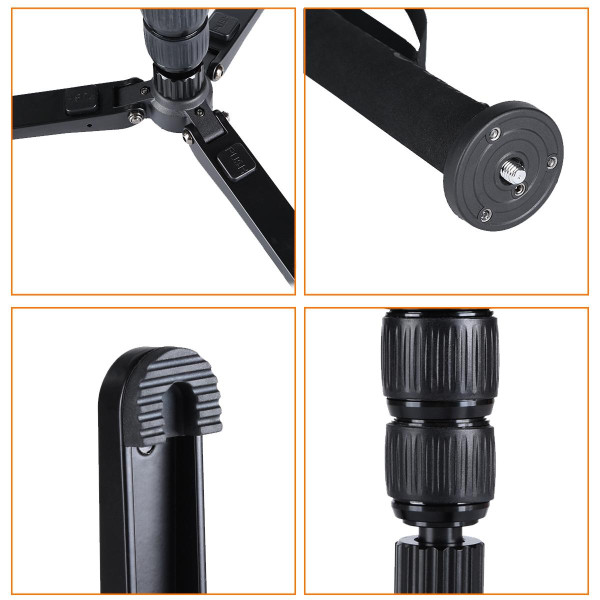 Алюминиевый монопод K&F Concept KF-MMP3134 (Нагрузка 18 кг) (KF09.037)
