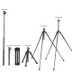 Штатив телескопический E224A3+BH18, max 4kg, h 170cm (KF09.120)