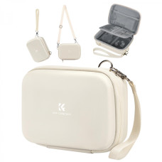 Сумка K&F Concept Urban Wander 1L — влагозащитная компактная сумка для камеры, лёгкая, с двумя вариантами ношения Rice White (KF13.167V3)
