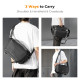 Поясная сумка K&F Concept Alpha Camera Sling Bag Black, 12л (KF13.177)