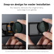 Светофильтр K&F Concept ND2-32 & PL & Black Mist 1/4 для DJI Osmo Action 5 Pro/Osmo Action 4/Osmo Action 3 (SKU.2360)