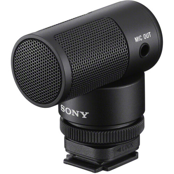 Ультракомпактный направленный микрофон Sony ECM-G1 для видеоблогеров с креплением на камеру