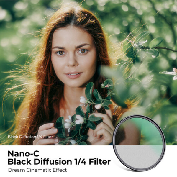 Світлофільтр K&F Concept 72мм C-Series Black Diffusion 1/4 (KF01.2249)