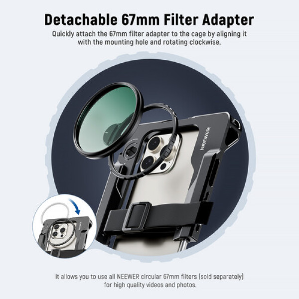 Відеоріг для смартфона Neewer PA017 Universal Phone Video Rig (PA017)