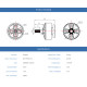 Мотор T-Motor MCK 2207 1800KV 5-6S для мультикоптерів