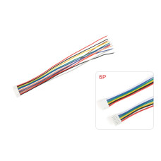 Кабель 15см с одним коннектором Micro JST GH 1.25мм F (6 pin)