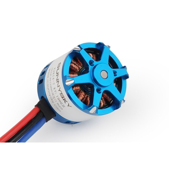 Мотор для самолетов SunnySky X2814 V3 KV1200 3-4S