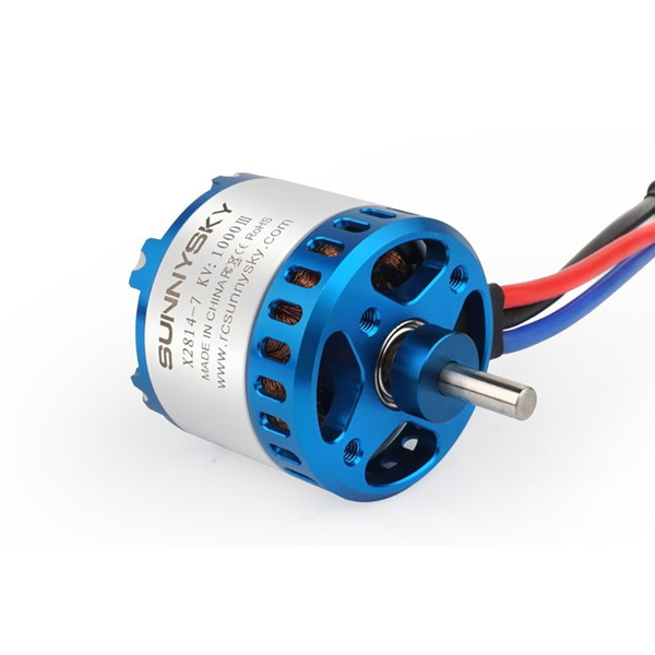 Мотор для самолетов SunnySky X2814 V3 KV1200 3-4S